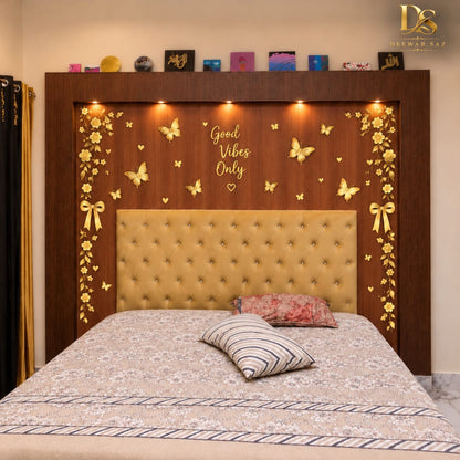 Floral & Butterfly Bedroom Wall Stickers – Better Things Ahead – Deewar Saz