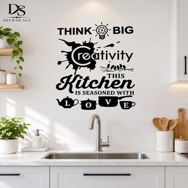 Personalized Kitchen Wall Decor | Custom Name Kitchen Wall Art | Kitchen Love Sign