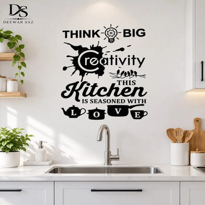 Personalized Kitchen Wall Decor | Custom Name Kitchen Wall Art | Kitchen Love Sign