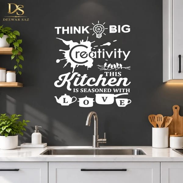 Personalized Kitchen Wall Decor | Custom Name Kitchen Wall Art | Kitchen Love Sign